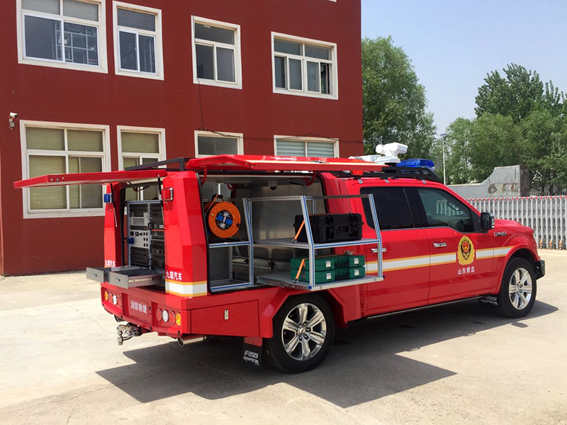 應急通信先鋒 進口猛禽國六福特F-150通信指揮車